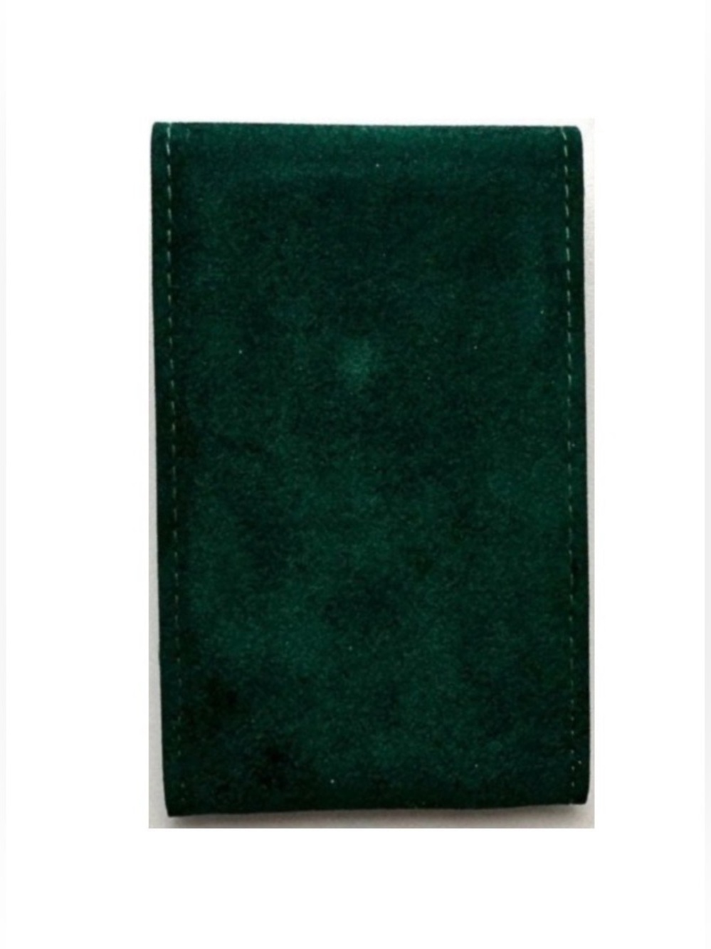 Rolex dark green velvet service case with gold logo - Picture 3 of 3
